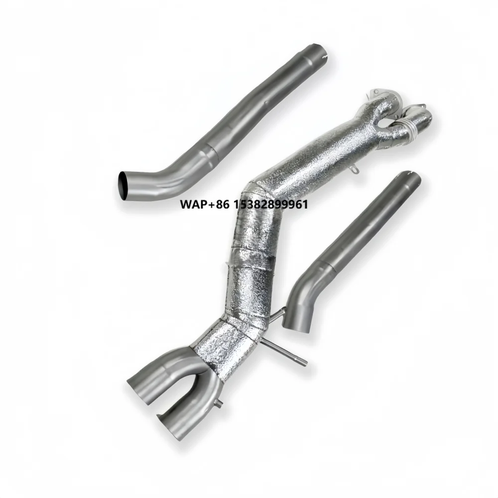Exhaust Middle Pipe for M2 G87 3.0T 2021-2023 Stainless Steel Automotive Performance Exhaust Pipe Muffler