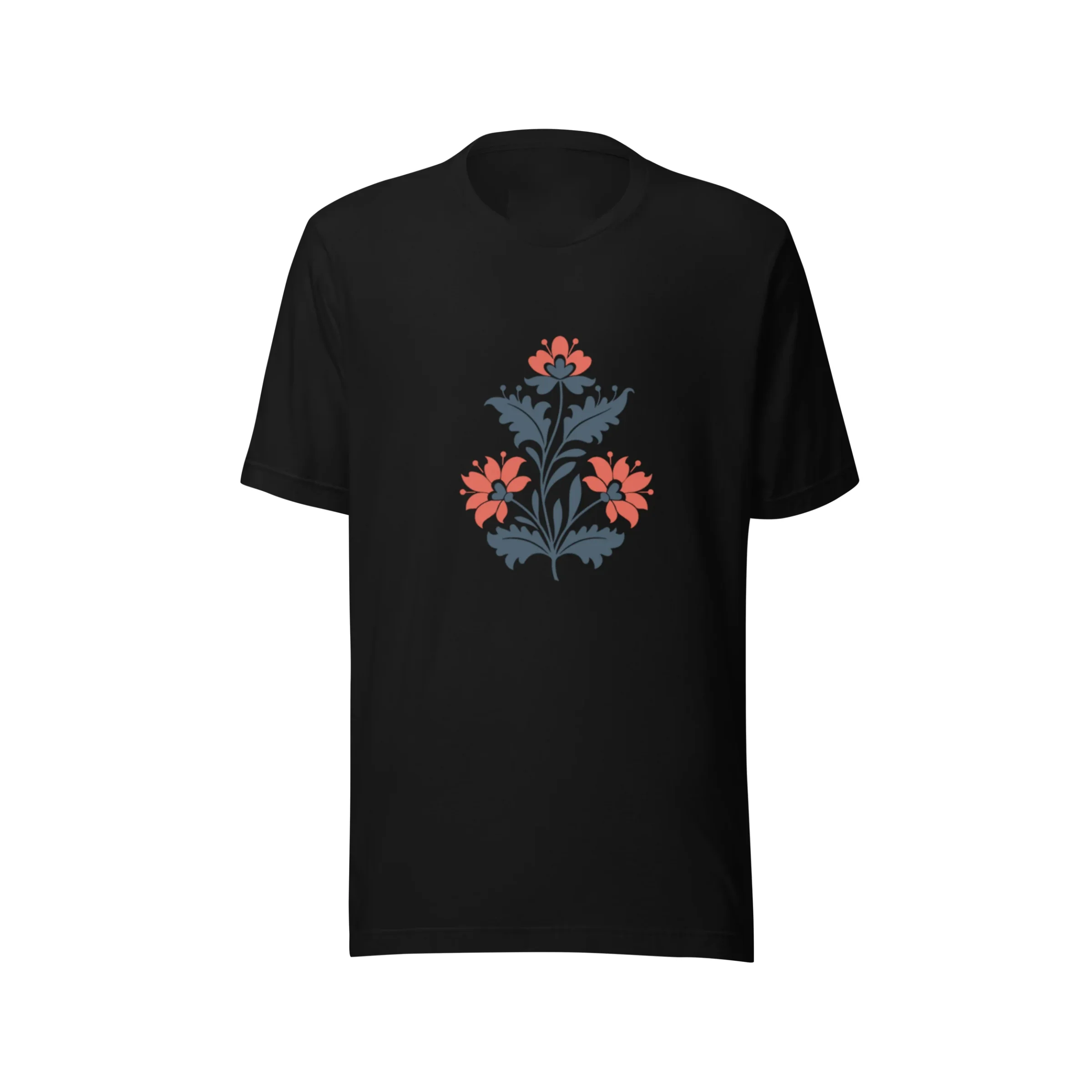 

Artistic Floral Folk Custom T-shirt - Classic Polish Folk Custom Design Summer Luxury Brand Pure Cotton Unisex High Quality Tops