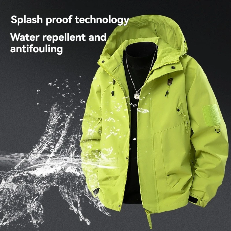 

Уличная ветровка: новые сезонные стили весны/осени, модная брендовая мужская и женская рабочая одежда большого размера, ветрозащитная