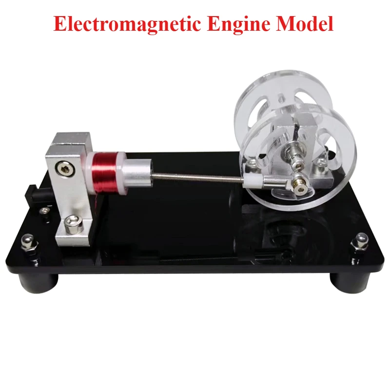 Single Cylinder Electromagnetic Engine Model Miniature Innovative Generator Model Science and Physics Experiment Model Toy