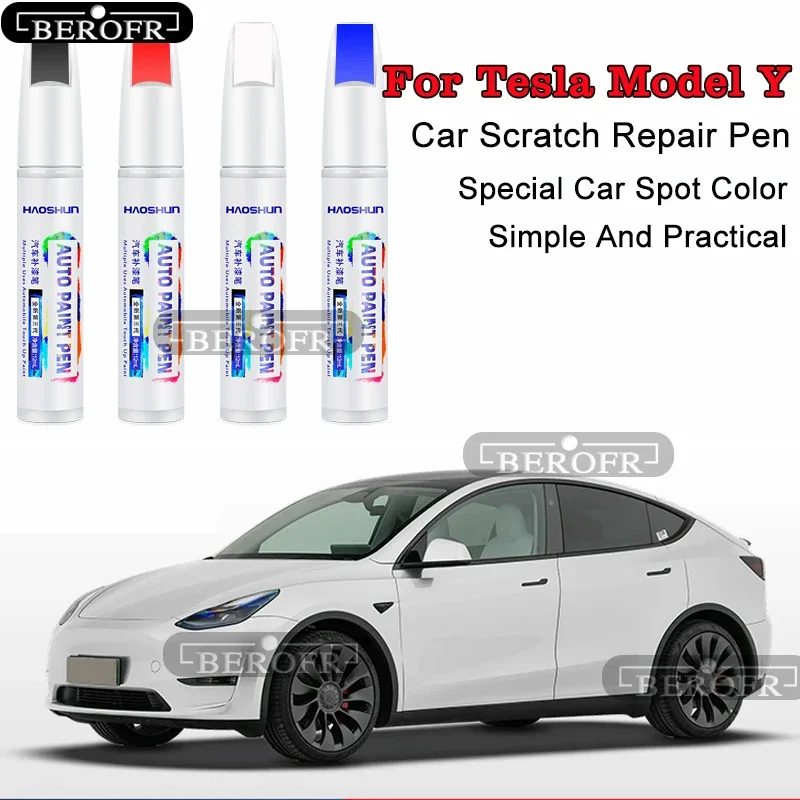 For Tesla Model Y paint pen Supplies Modification Accessories Car paint scratch repair car scratch remover Paint repair set