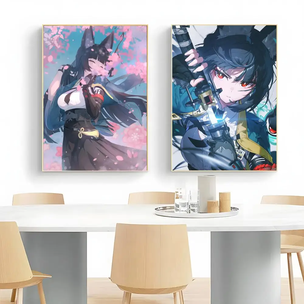 Game Zenless Zone Zero M-Miyabi Hoshimi Poster Wall Art Print Poster Decorative Mural Home Decor Gift Unframed