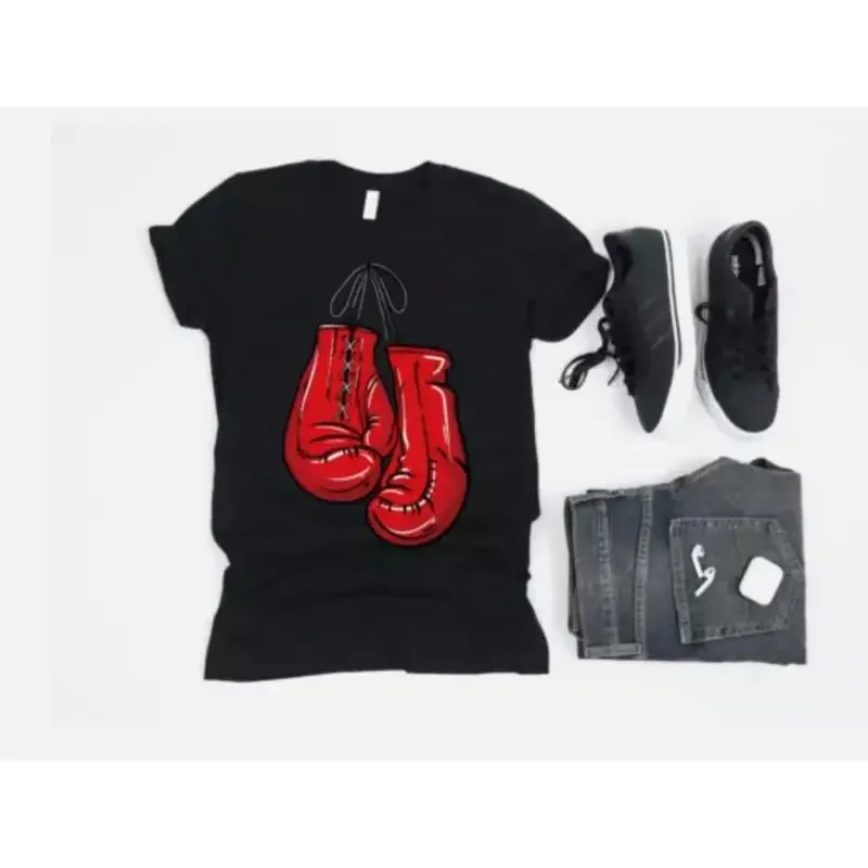 Premium Boxing Gloves Illustration T Shirt Lover Boxer s