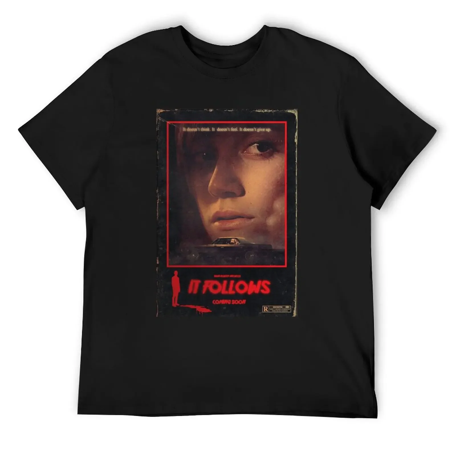 It Follows T-Shirt cotton graphic tees hippie clothes new edition oversized t shirts for men