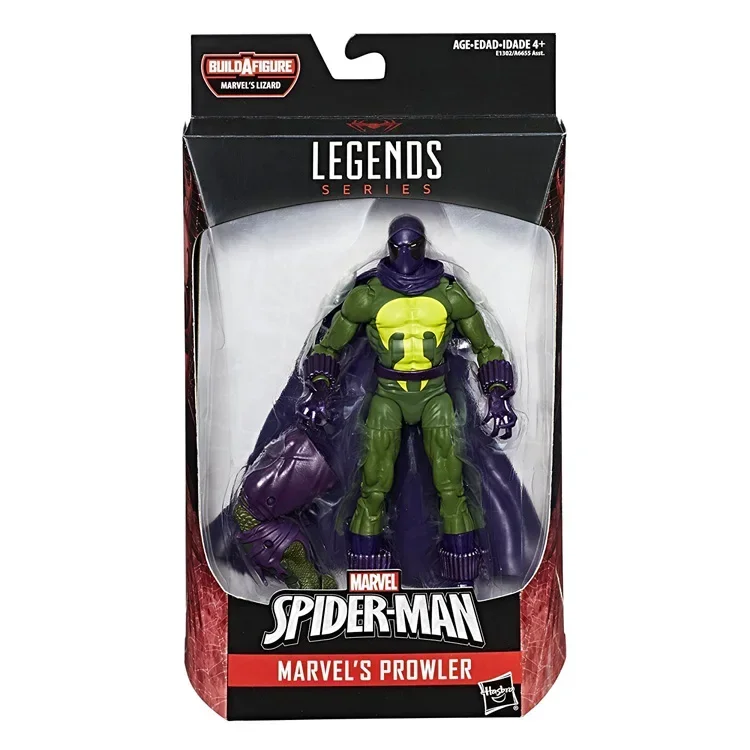 Hasbro Marve Spider-Man Lizard Gwenpool Prowler Mysterio Movie & TV  Peripheral Collection Model Ornament Action Figures