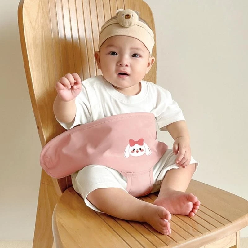 J15U สายรัดนิรภัยสำหรับเก้าอี้สูงสำหรับทารก พกพาสะดวก & ทำความสะอาดง่าย