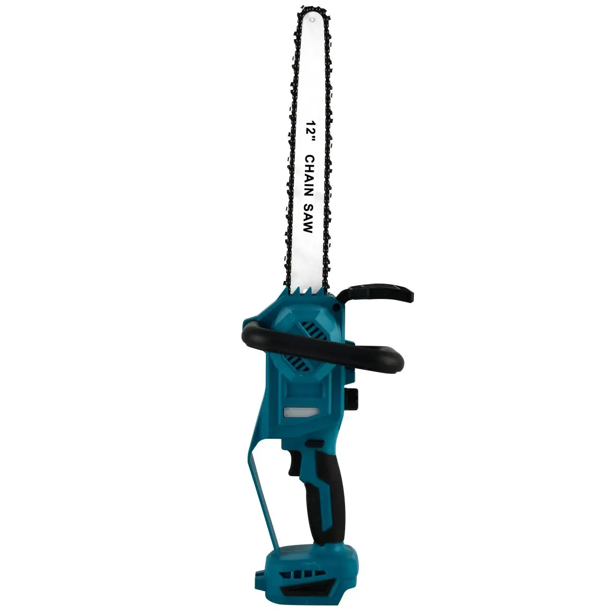 12-inch Cordless Blue Electric Chainsaw 600W Handheld Brushless Woodworking Chainsaw Power Tool For Makita 18V Battery