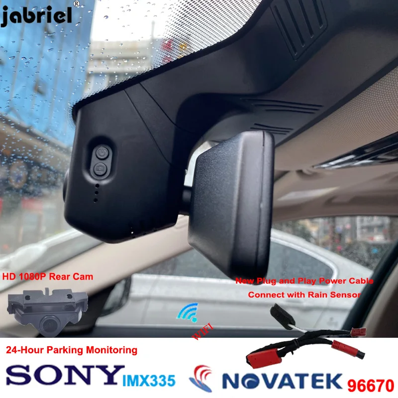 

For BMW 5 series G31 G30 520d 530d 540d 520i 530i 540i m550i G12 G11 GT G32 M5 F90 4K Car Dvr Video Recorder Dash Cam Dedicated