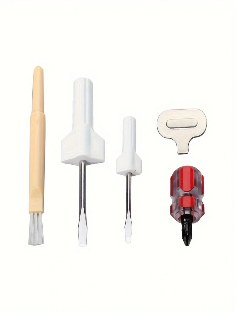 Home Sewing Machine Repair Accessories 5 Sets Brush Screwdriver DIY Tool Combination Thread Remover