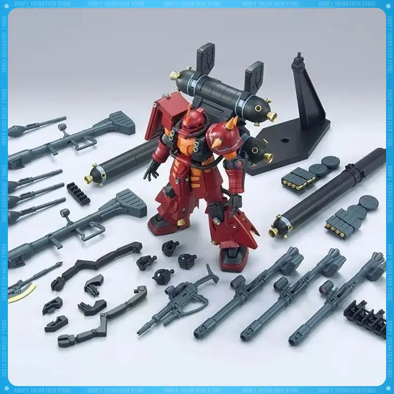 

В НАЛИЧИИ: Коллекционная модель-фигурка робота-игрушки MS-06R HG Psycho Zaku II в масштабе 1/144 от STAR Model, подарок для фанатов аниме.