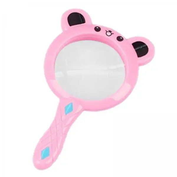 5x Kids Magnifier Teaching Resources 75mm Magnifying Glass Lens 3X Mini Magnifying Glass Reading Glass Magnifier for Maps Models