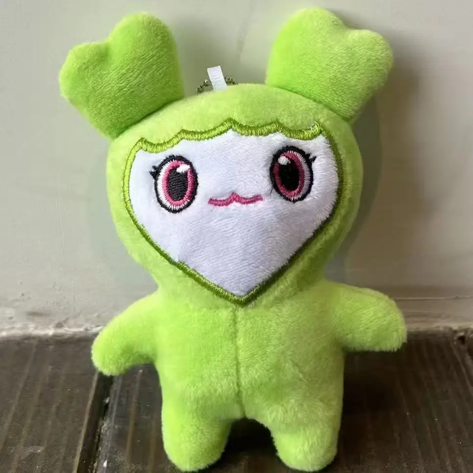9PCS/lot Plush lovelys twice Korean Super Star Plush Toy Cartoon Animal Doll Keychain Pendant Keybuckle PlushToy for Fans image 3