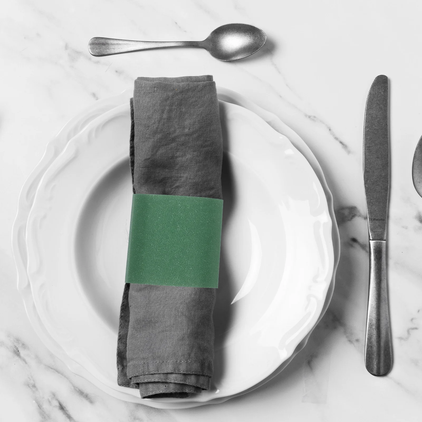 

500Pcs Paper Napkin Rings Disposable Napkin Bands Minimalist Design for Weddings Banquets Holiday Party Serviette Rings Modern