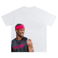 Jimmy Butler Basketball Star T-Shirt Men Women Short Sleeve Cotton Tees Retro Sports Streetwear Y2k T-shirt Unisex Summer Tops