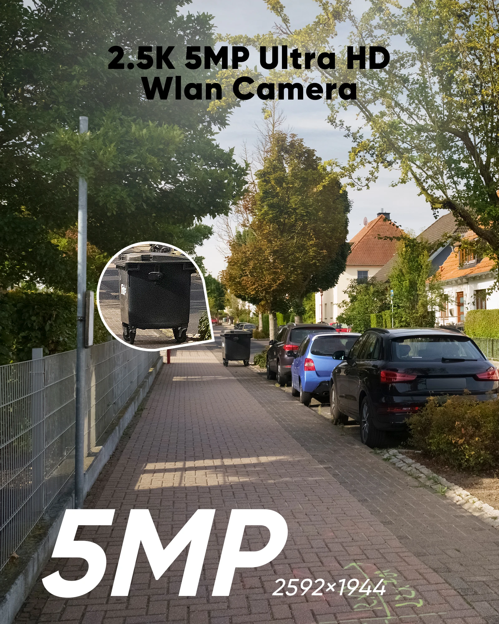 SANNCE 5MP PTZ واي فاي كاميرا مراقبة IP 20XOptical Zoom فيديو CCTV حماية الأمن في الهواء الطلق تتبع تلقائي اتجاهين الصوت