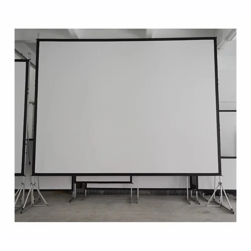 300 Inch 16:9 Quick Fold Portable Projector Screen Front Projection for Outdoor Home Theater Large Activity Cinema