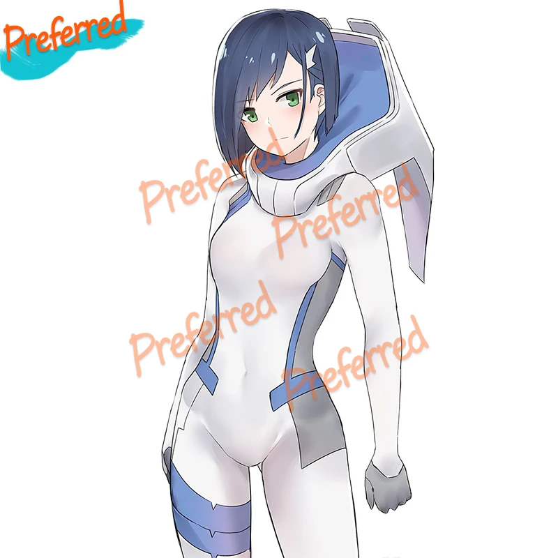 Ichigo Cute Darling In The Franxx Weatherproof Anime Sticker Decal for Your All Cars Racing Laptop Trunk Toolbox Window Bumper