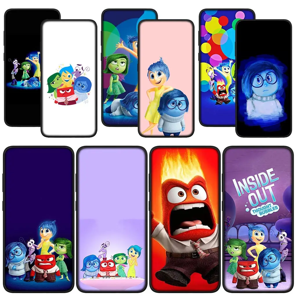 Inside Out Casing Phone Cover for Xiaomi Redmi Note 11 10 9 8 Pro 9S 10S 11S 9A 9C NFC 9T 10A 10C 8A Soft Case