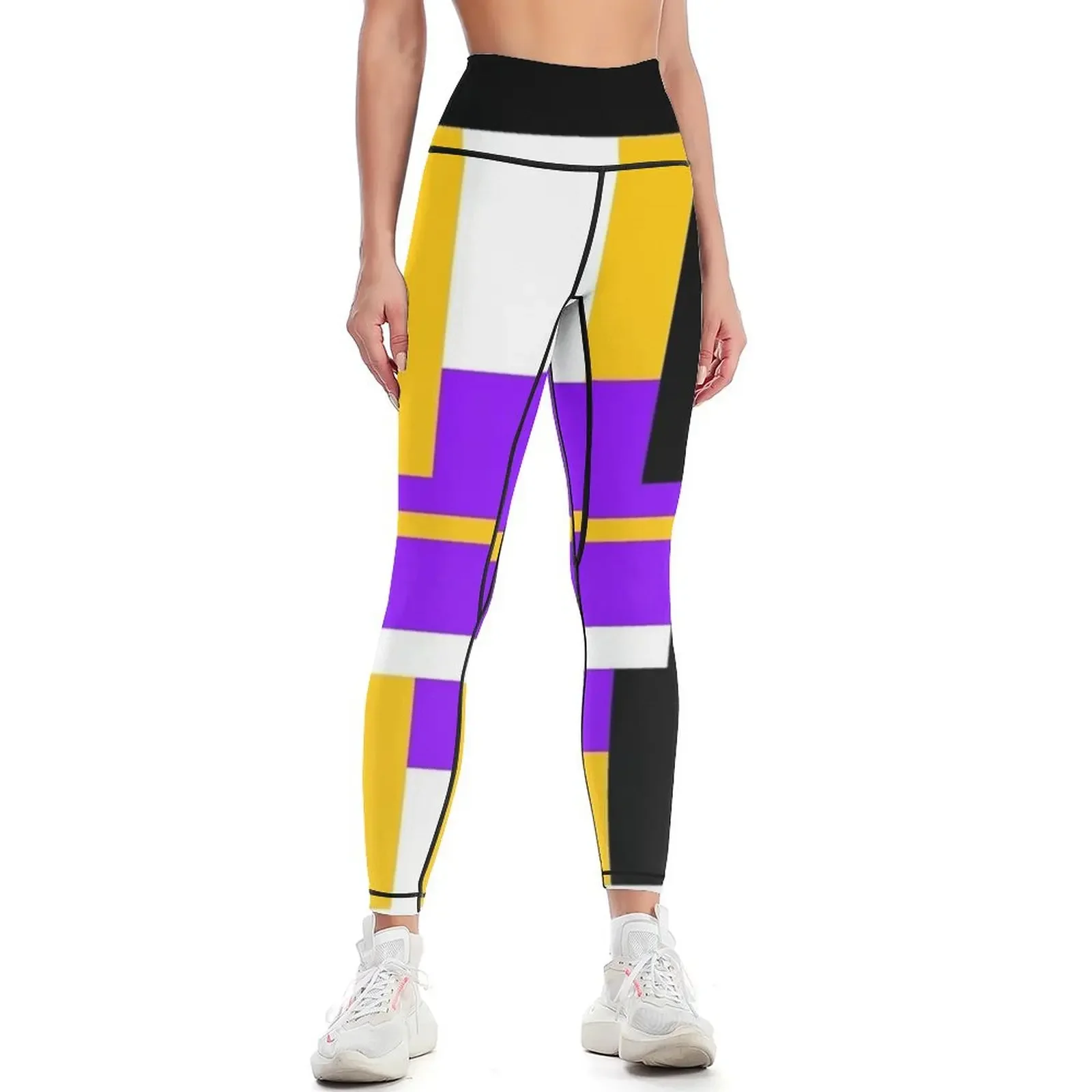 

Non-Binary Flag Abstract Leggings sports for trousers joggers for Clothing fitness Womens Leggings
