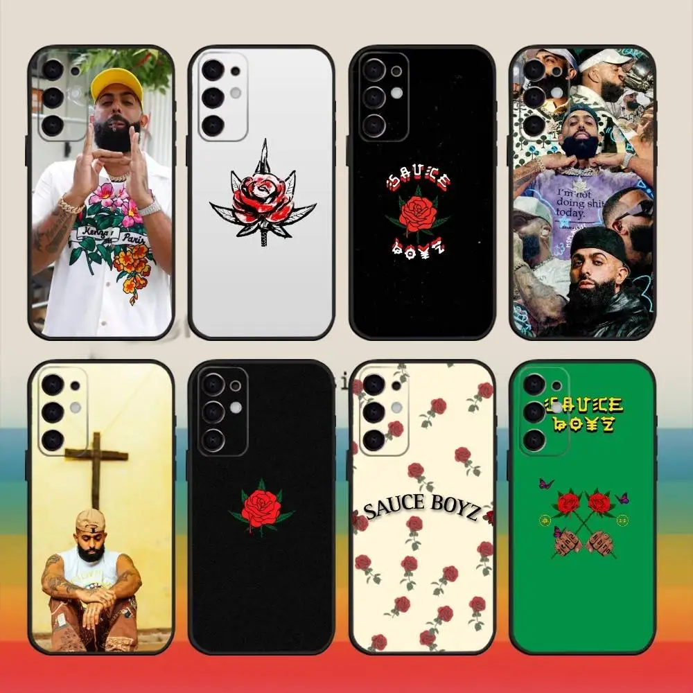 

E-Eladio Carrion Sauce Boyz Phone Case For Samsung S25,S24,S21,S22,S23,S30,Ultra,S20,Plus,Fe,Note,10,9,5G Black Cover