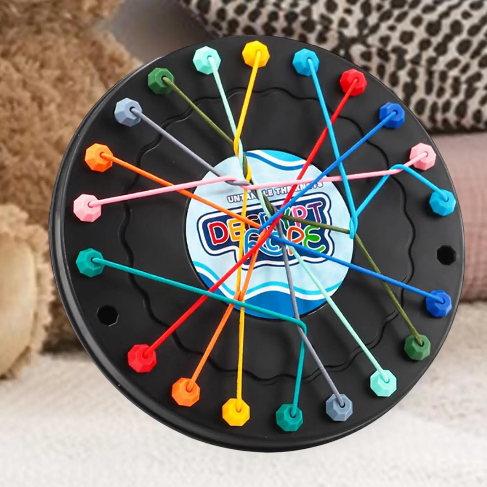 ロープのもつれを解くおもちゃ ロープパズル チャレンジおもちゃ 脳戦略 インテリジェンス