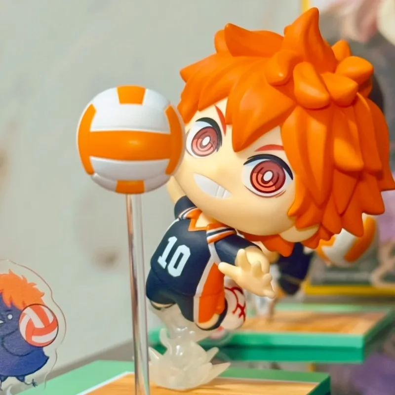 

Haikyu слепая коробка мини-фигурка Shoyo Hinata динамическая поза аниме фигурка волейбол аниме периферия Коллекционный декор для стола подарки