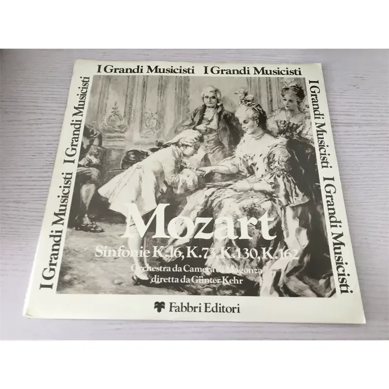 

Mozart Symphony Gunter Kehr Undismantled LP Vinyl for Classical Music Collectors