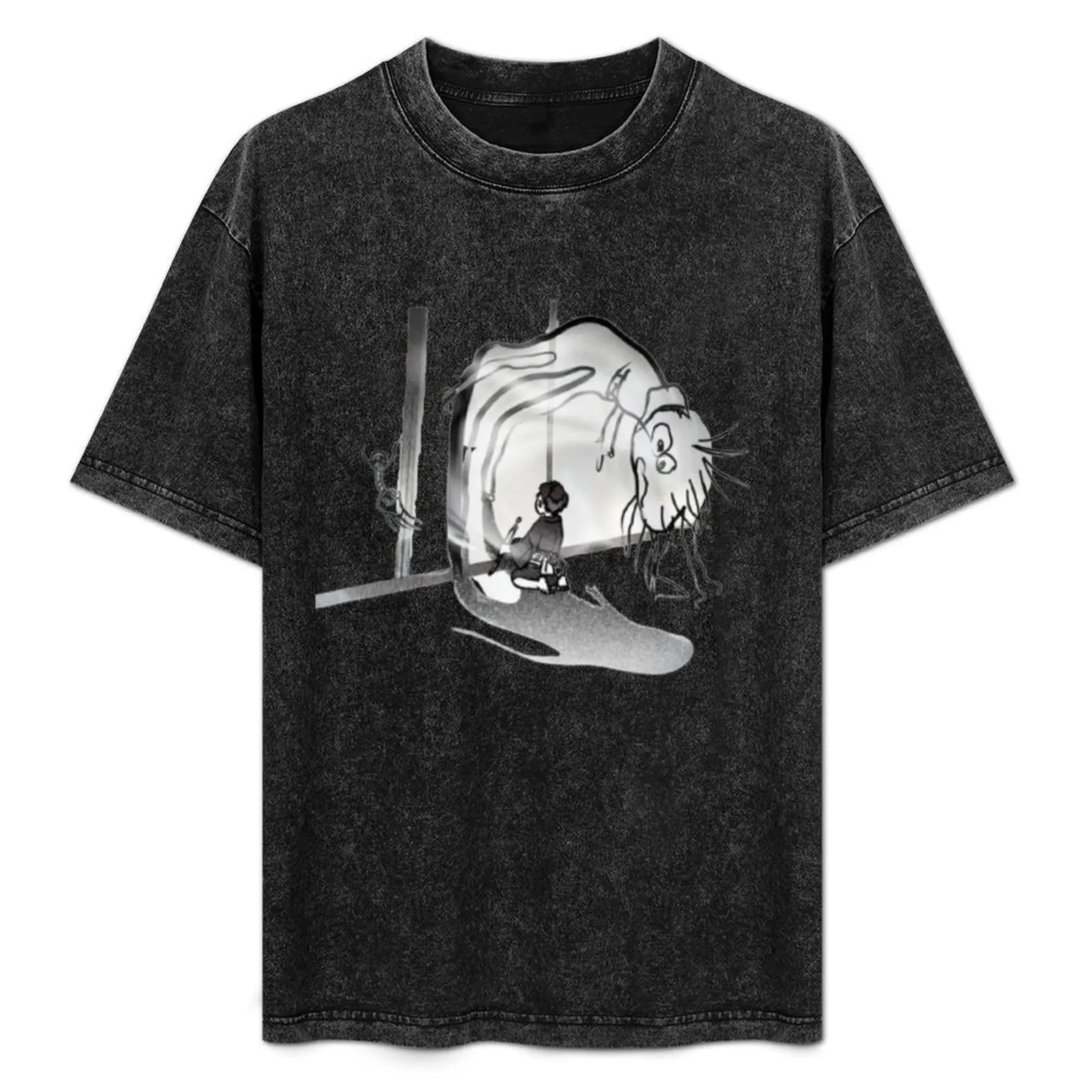 

Mushishi Drawing Boy T-Shirt Clothing valentines clothes vintage t shirts for men cotton