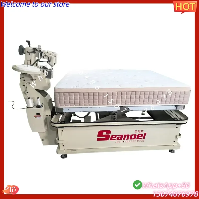 2026 Automatic Spring Mattress Stitching Sewing Machine for Sale Foam Mattress Edge Banding Tape Machine