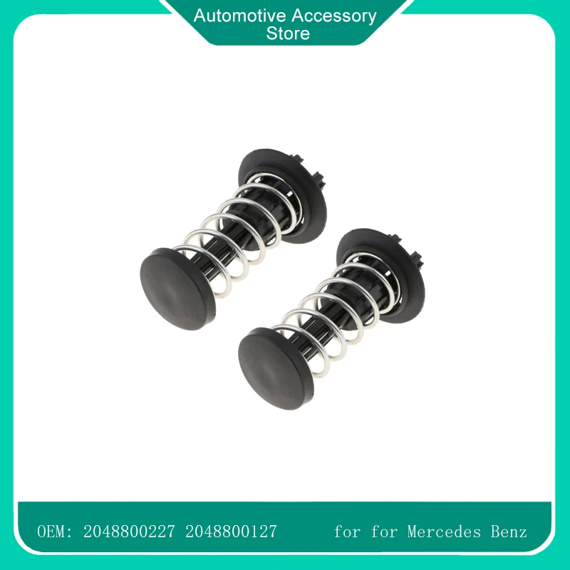 2048800227 2048800127 Fastener Clips Hood Clips Lock Spring 2 pcs/lot for Mercedes Benz W204 X204 C300 C350 A207