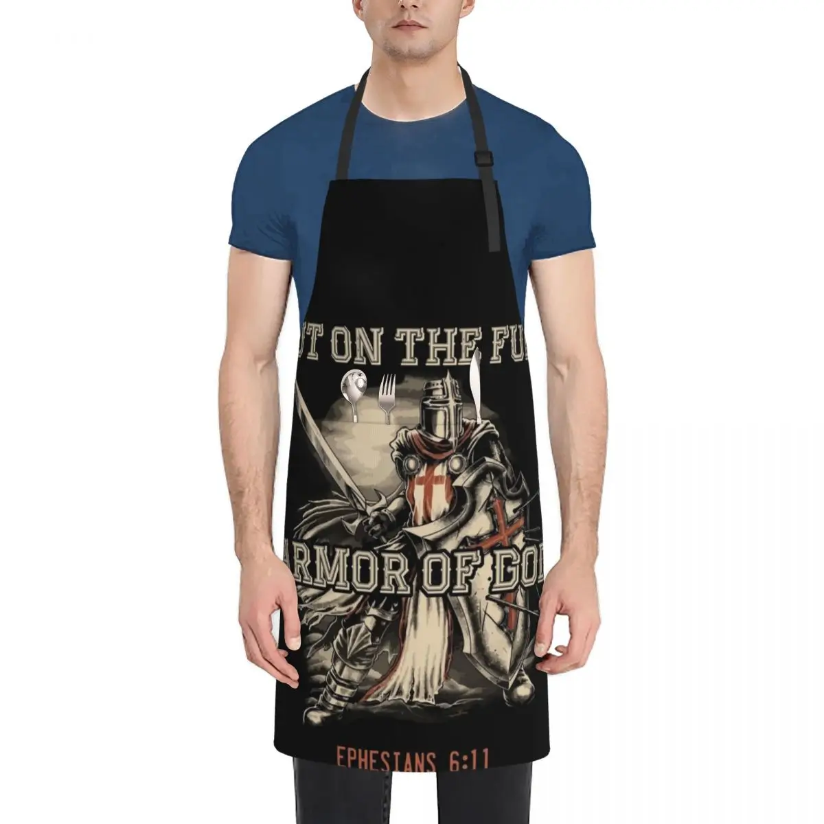 Put On The Full Armor Of God Christian Quote Apron Kitchen Items For Home Kitchen Accessories 2022 Kitchen For Women Apron