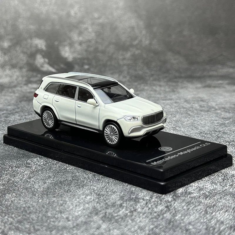 

PARA 1:64 Maybach GLS600 внедорожник, легкосплавный автомобиль, литье под давлением и игрушечный транспорт, модель автомобиля, миниатюрная масштабная модель автомобиля для детей