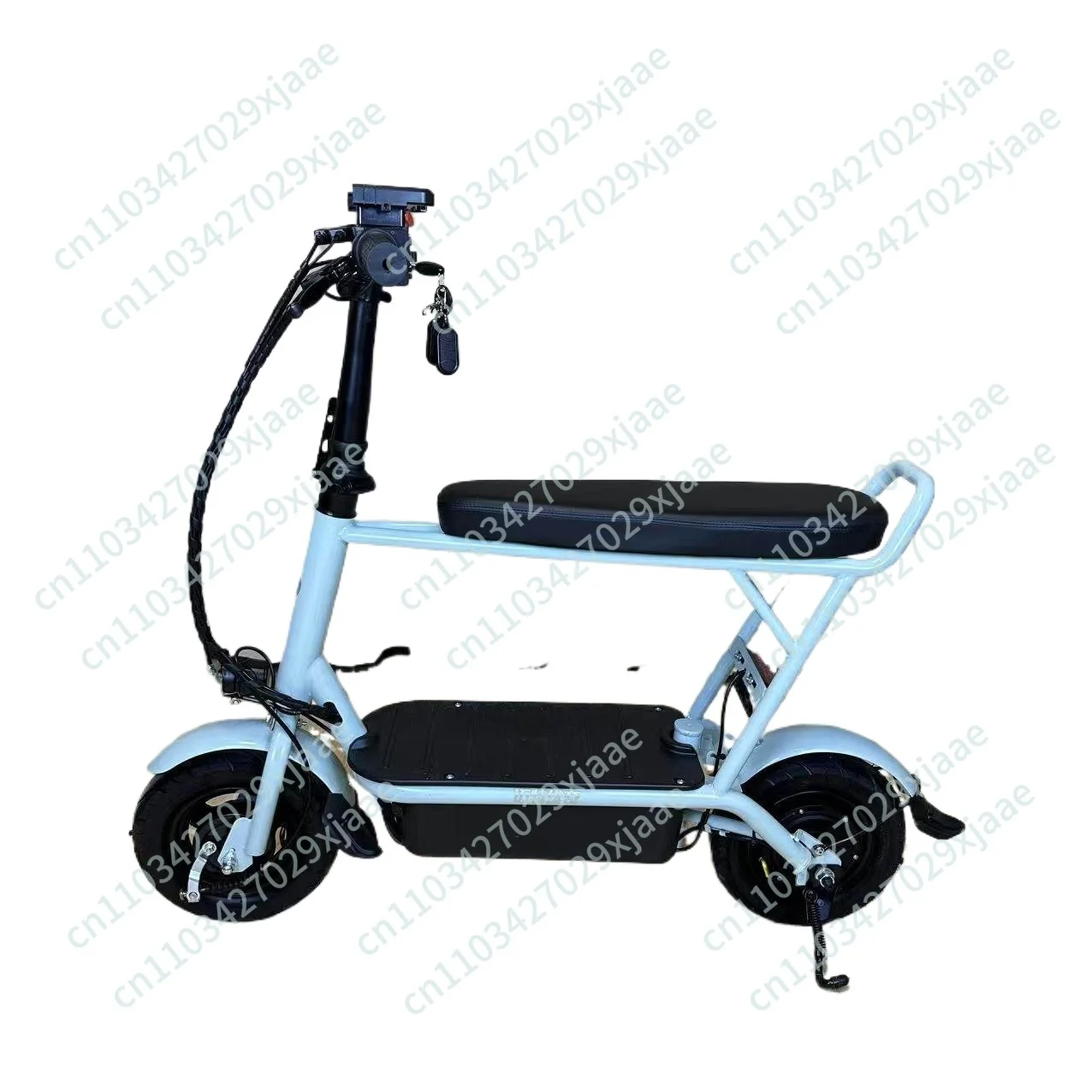 Electric car with baby scooter ultra-light adult portable scooter mini mount two-wheeled small view 5