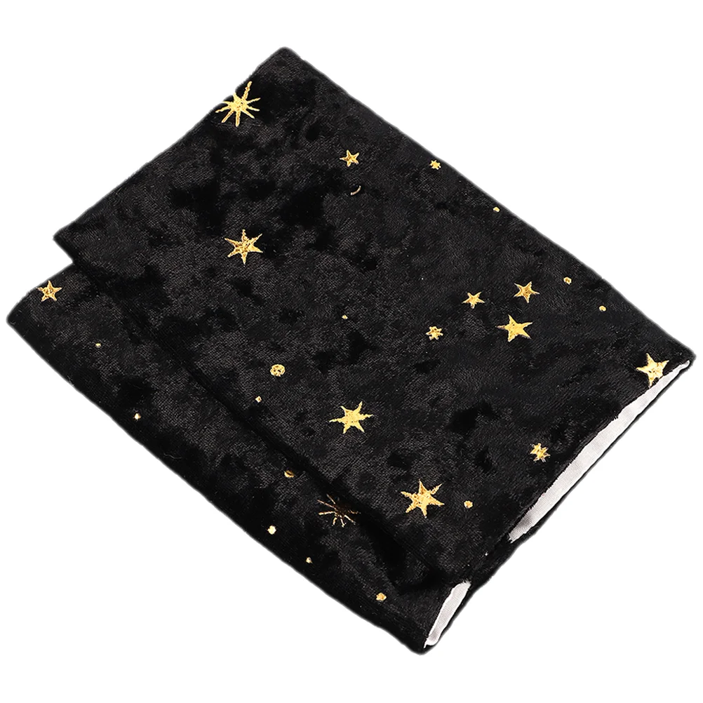 Cloth Book Cover Protector Pouch Textbook Sleeve for Lovers Protective Case Decorative Reusable Covers Bronzing Velvet Dust