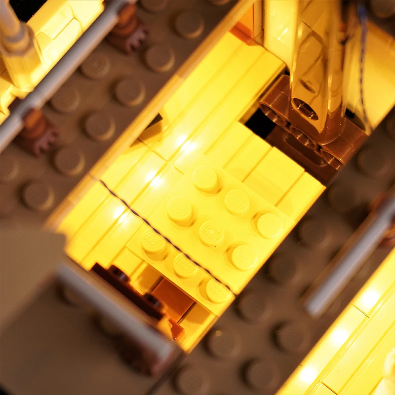 레고 21350용 맞춤형 프리미엄 DIY LED 조명 키트(블록 모델 없이 LED 조명만 해당) 좋아하는 빌드를 강조하세요