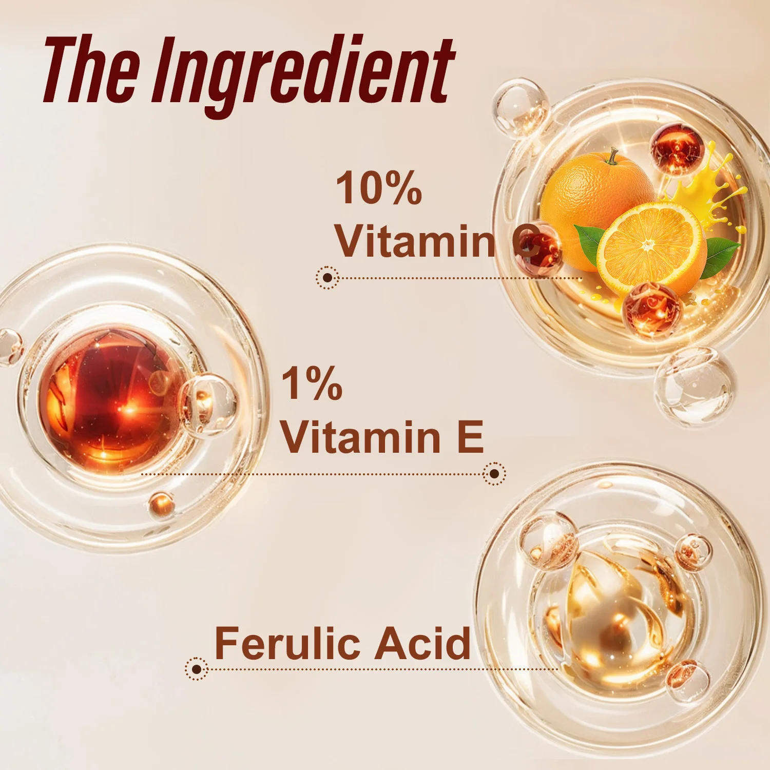 Vitamin C & E Ferulic Acid Glow Booster Serum – Brighten & Even Skin Tone Achieve a Radiant Complexion.