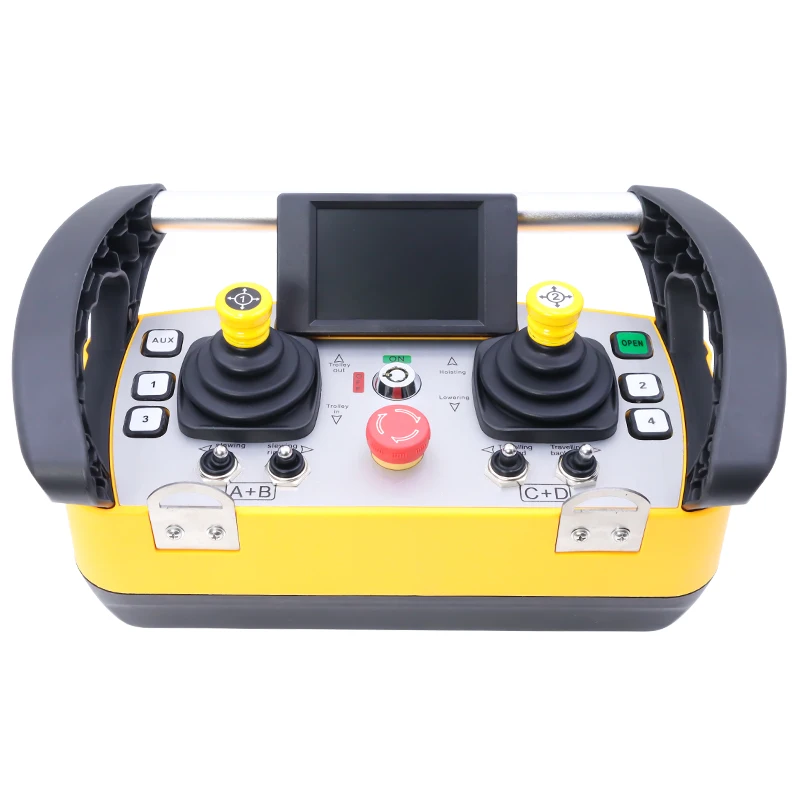 

ECD-Q5000 Industrial Joystick 315mhz Waterproof Smart Hydraulic Radio Remote Control for Tower Crane