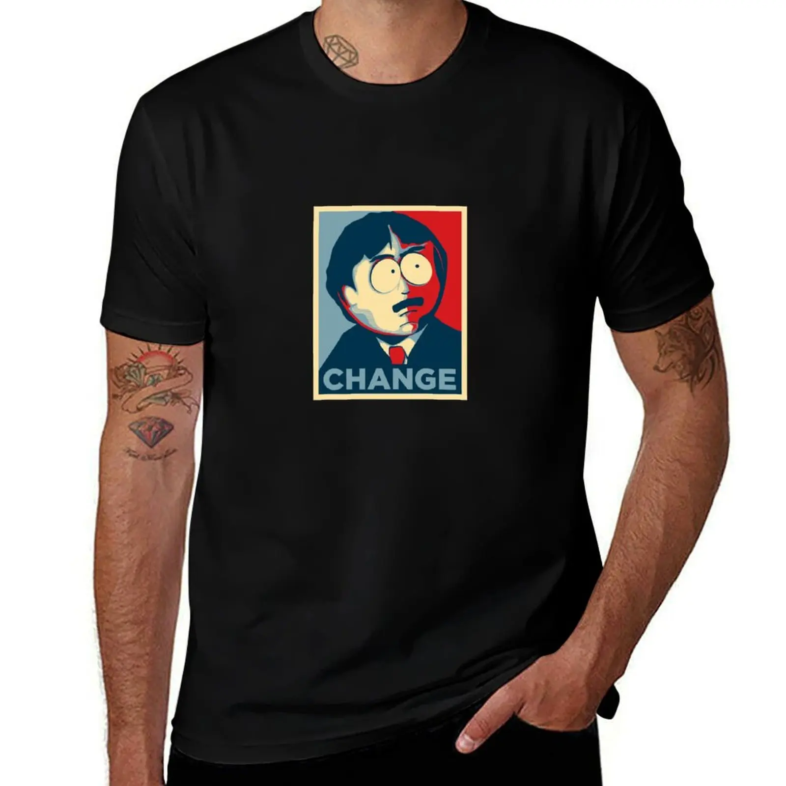 Randy Marsh Change T-Shirt man t shirt cotton T-Shirt