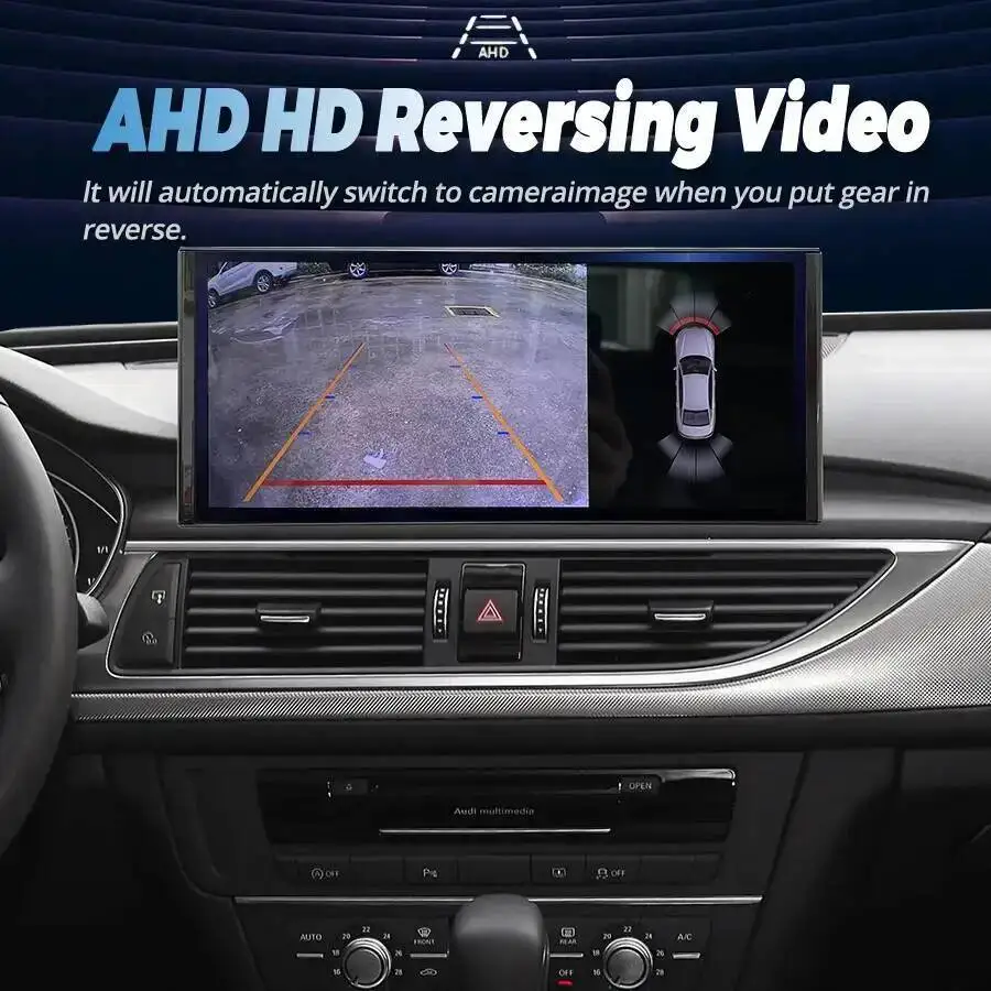 10.25/12.3“ Android Auto Car Radio For RHD Audi A6 A6L A7 2009-2018 Stereo Audio Carplay Multimedia Video Player GPS Navigation