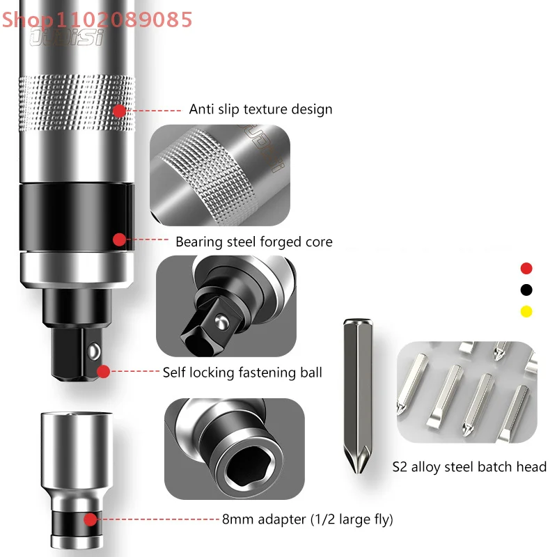 7/13 PCS Impact Screwdriver Hand Manual Reversible Impact Driver Set Durable Remove Disengage Rusted Fasteners Or Frozen Bolts