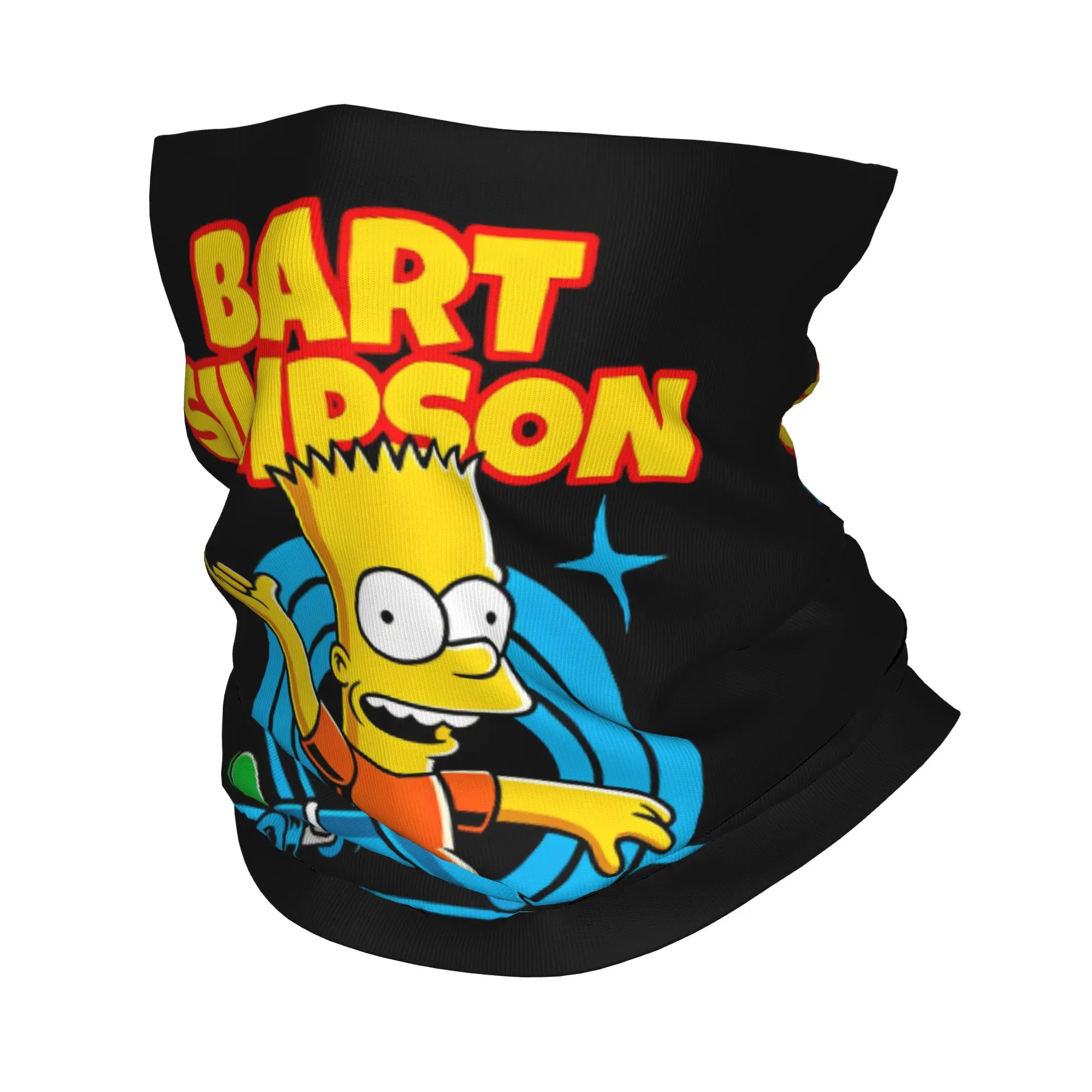 Custom S-Sim-psons Winter Headband Neck Warmer Men Women Hiking Camping Tube Scarf Adult Animation Cartoon Face Bandana Gaiter