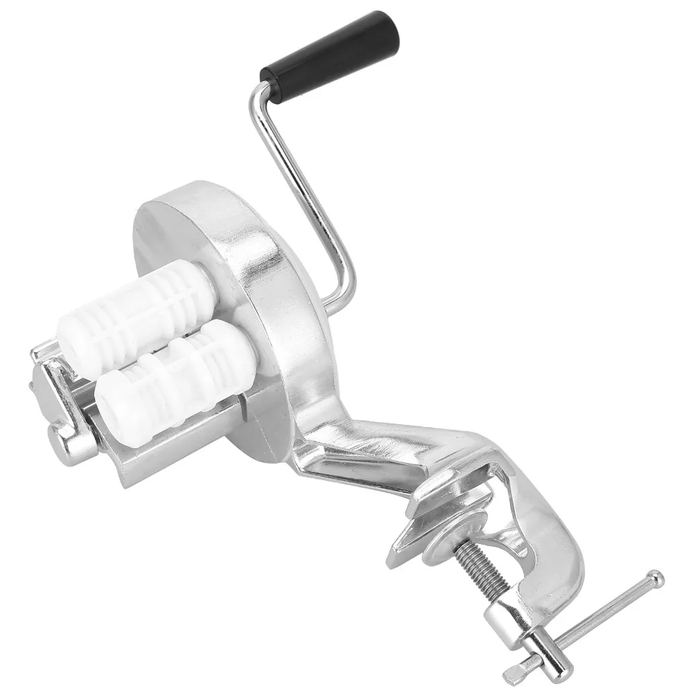 Aluminum Alloy Macaroni Maker Silver Non-Stick Surface Pasta Maker Machine Durable Easy Operation Manual Pasta Extruder