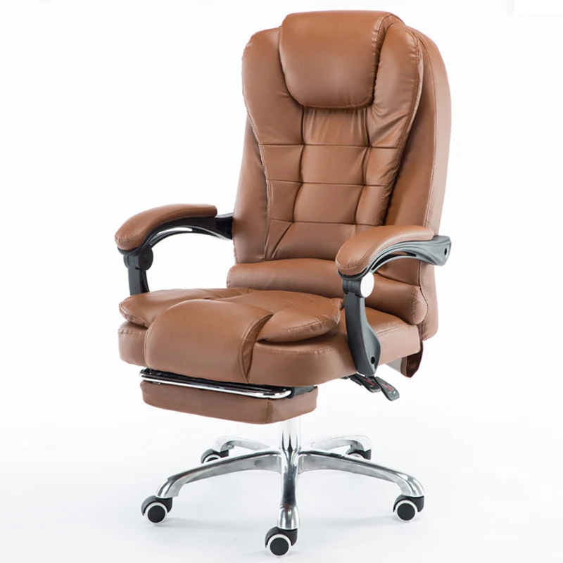 Leather Ergonomic Executive Manager Massage Office Chair Modern High Back Cheap Prices Swivel Office Visitor Chair for Office
