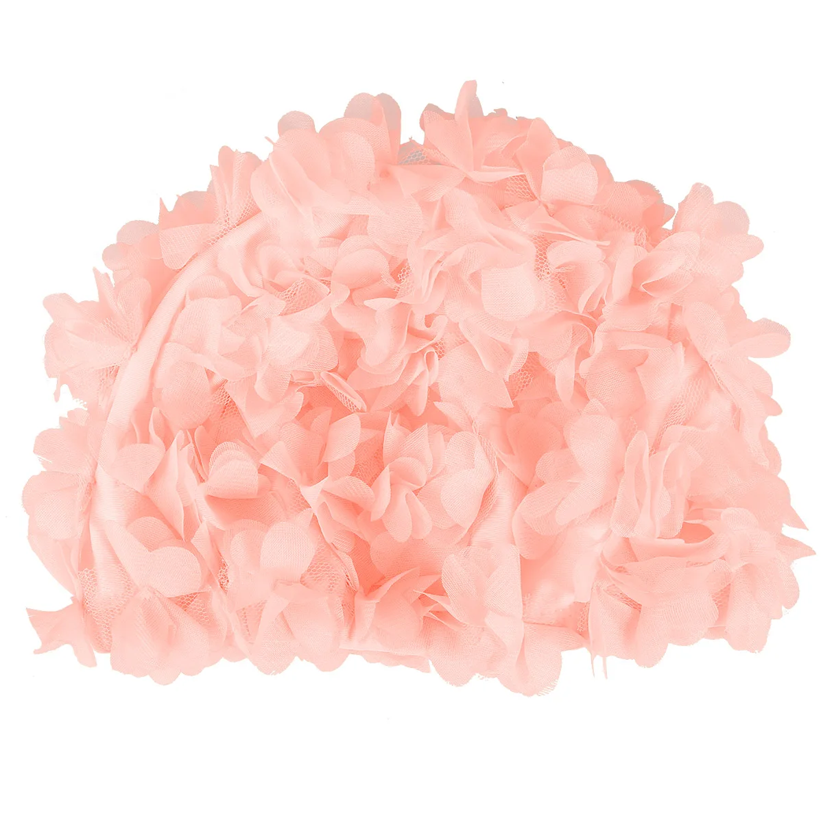 

Flower Swimming Cap Caps for Women Hat Funny Long Hair Beach with Lining Girls Petal Cute Child