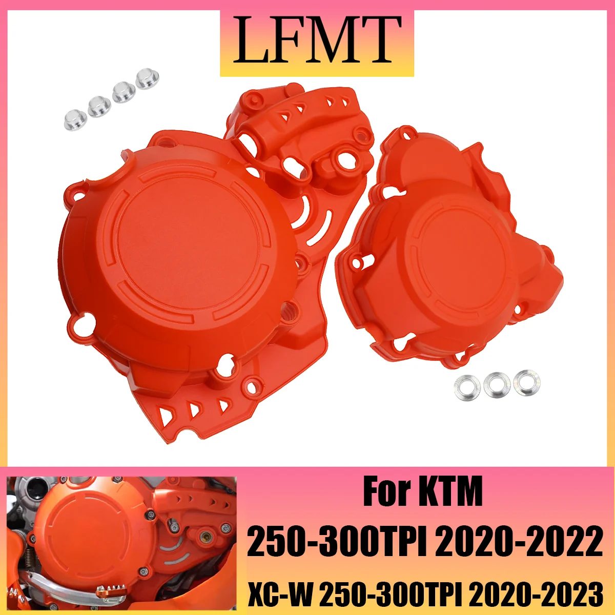 Plastic Ignition Protector Clutch Guard Water Pump Cover For Yamaha DT230 Loncin MT250 GPX TSE250R KEWS K18 Kayo KT250 HJ250 2T