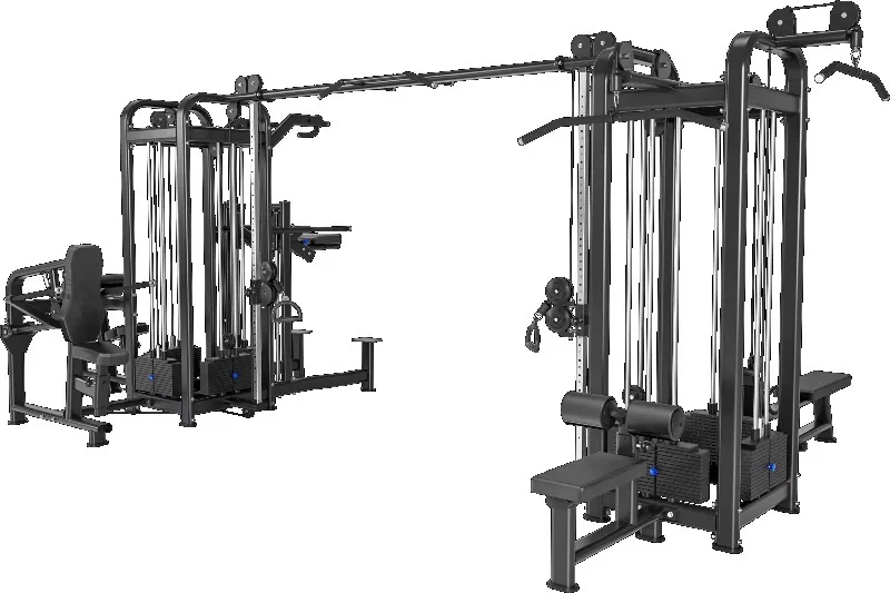 YTYINDGZ7002 Hot Sale Home Gym Equipment Strength Machine Multi Functional 8 Station Home Gym Equipment Pin Loaded 8 Station Mac
