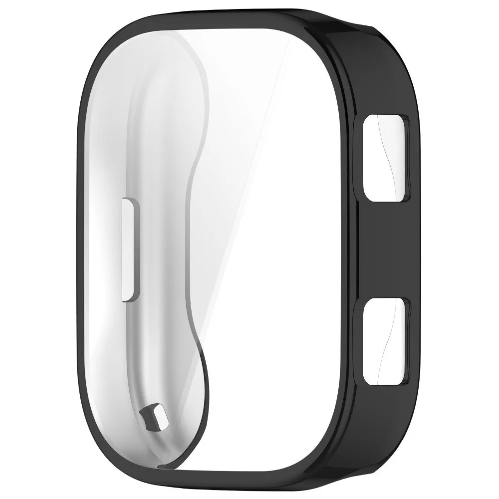 TPU Protective Case Anti-scratch Shockproof Screen Protector Full Cover Watch Shell for Amazfit Bip Max Smart Watch Accessories