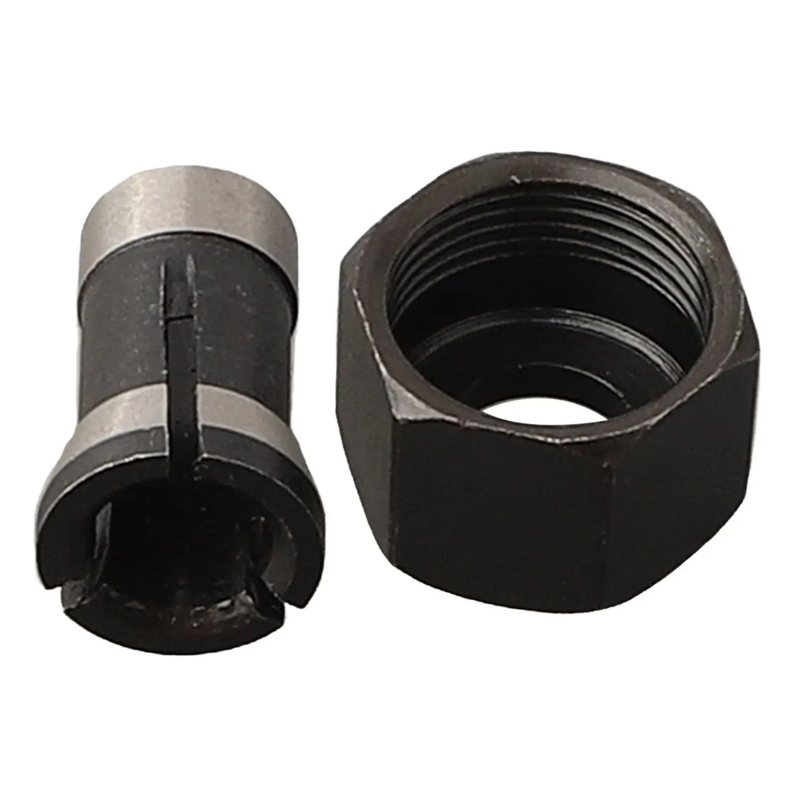 1pc m15 porca de parafuso + 1pc roteador bit pinça mandril roteador elétrico fresa 6/6.35/8mm acessórios substituição