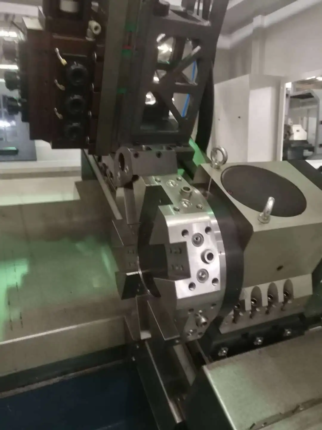 CNC Vertical Milling Turning, Lathe Hine com Driving Tools