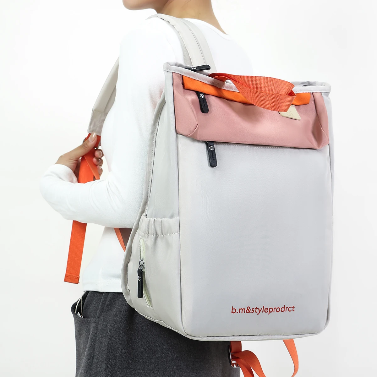 Commuting Backpack for Men, New Large-Capacity Lightweight Travel Bag, Business Trip Computer Backpack, College Student Bag, Women's Mother and Baby Bag